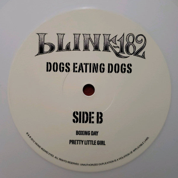 Blink-182 : Dogs Eating Dogs (10", EP, Ltd, Whi)
