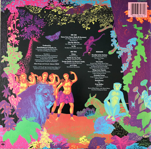 Santana : Amigos (LP, Album, RE, Pit)