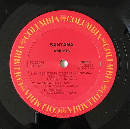 Santana : Amigos (LP, Album, RE, Pit)