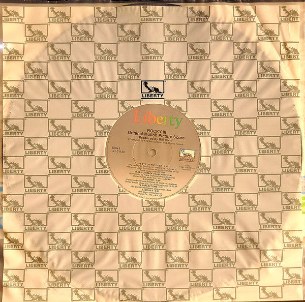 Bill Conti : Rocky III - Original Motion Picture Score (LP, Album, Los)