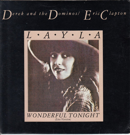 Derek & The Dominos / Eric Clapton : Layla / Wonderful Tonight (Live Version) (7", Single)