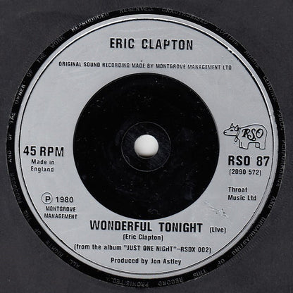 Derek & The Dominos / Eric Clapton : Layla / Wonderful Tonight (Live Version) (7", Single)