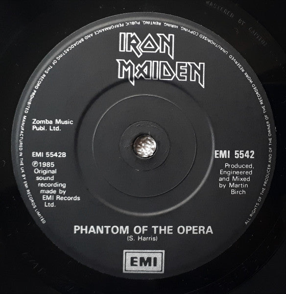 Iron Maiden : Run To The Hills (7", Single, Pap)