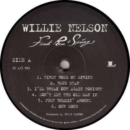 Willie Nelson : First Rose Of Spring (LP, Album)