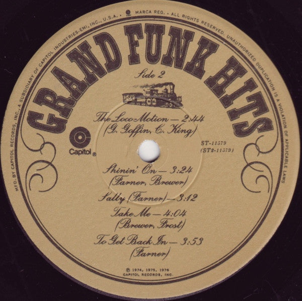 Grand Funk* : Grand Funk Hits (LP, Comp, Win)