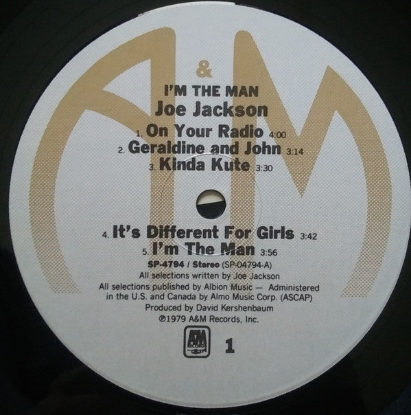 Joe Jackson : I'm The Man (LP, Album)