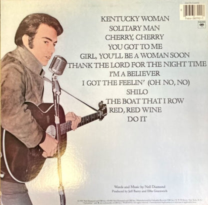 Neil Diamond : Classics The Early Years (LP, Comp, Pit)