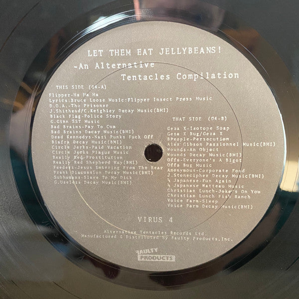Various : Let Them Eat Jellybeans! (LP, Comp, Mon)