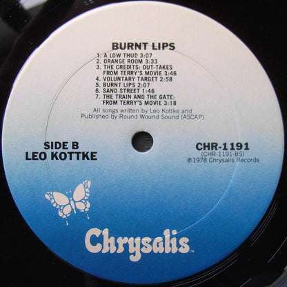 Leo Kottke : Burnt Lips (LP, Album, San)