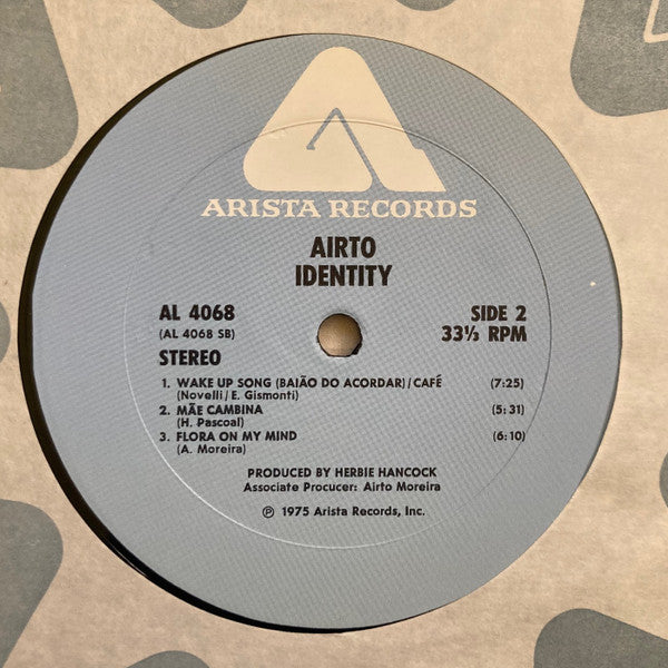 Airto* : Identity (LP, Album)