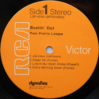 Pure Prairie League : Bustin' Out (LP, Album, Hol)