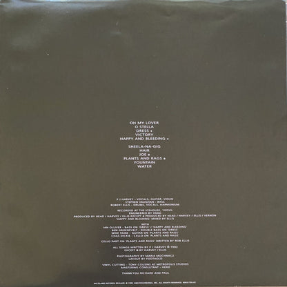 PJ Harvey : Dry (LP, Album, RE, RM)