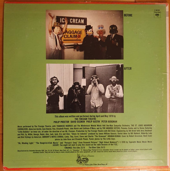 The Firesign Theatre : Don't Crush That Dwarf, Hand Me The Pliers (LP, Album)