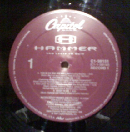 MC Hammer : Too Legit To Quit (2xLP, Album)