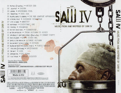 Various : Saw IV (Music From And Inspired By Saw IV) (CD, Comp)