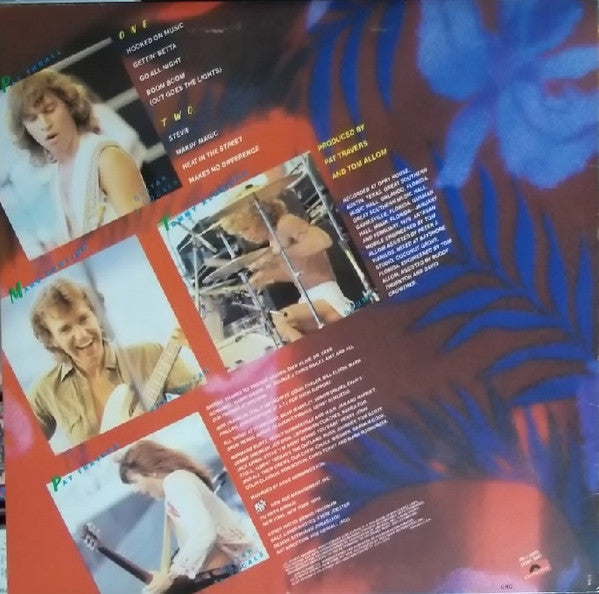 Pat Travers Band : ...Live! Go For What You Know (LP, Album, Club, CRC)