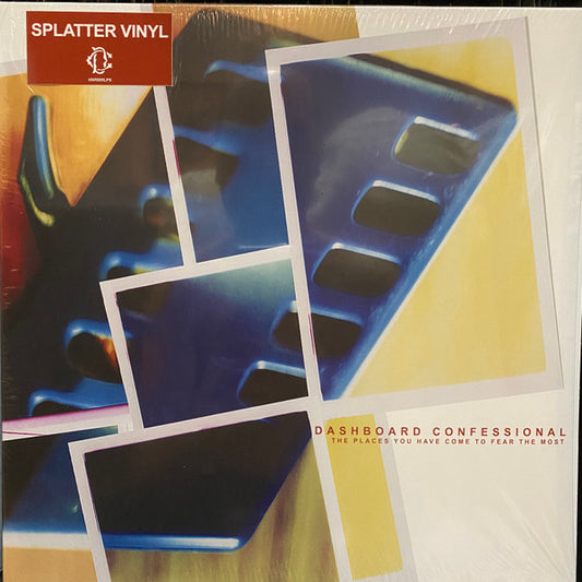 Dashboard Confessional : The Places You Have Come To Fear The Most (LP, Album, Ltd, RE, Cle)