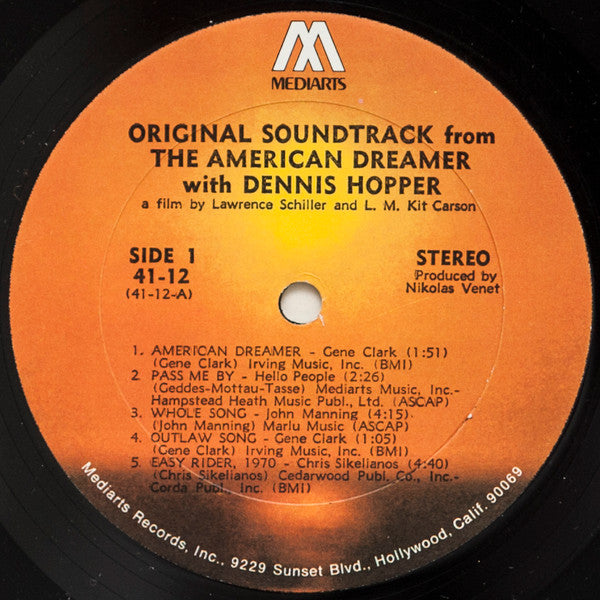 Various : Dennis Hopper In "The American Dreamer" (LP, Album)