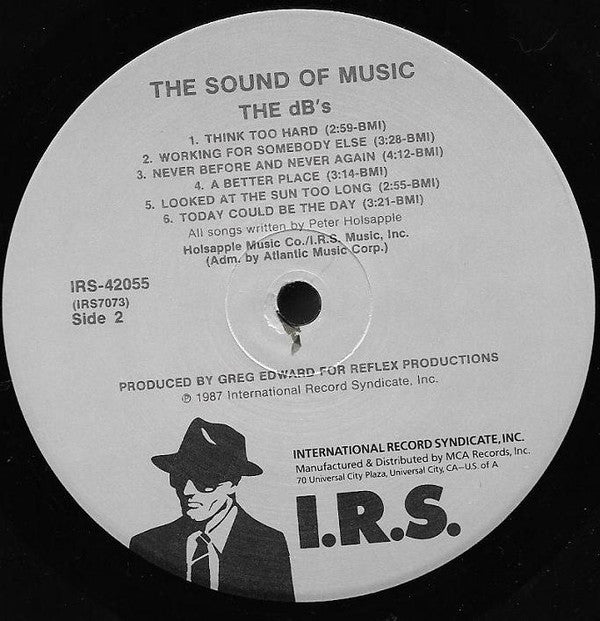 The dB's : The Sound Of Music (LP, Album)