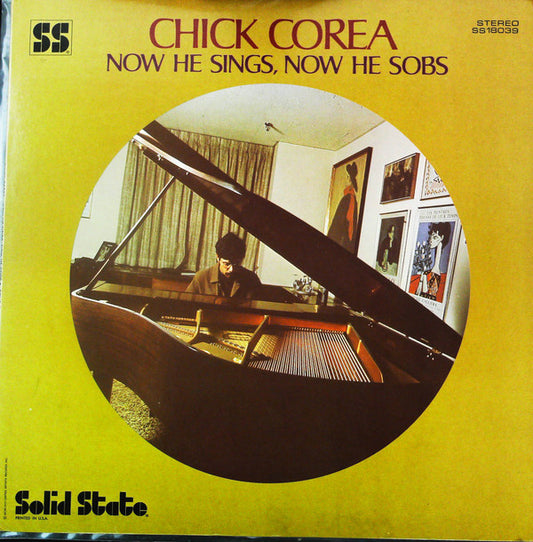 Chick Corea : Now He Sings, Now He Sobs (LP, Album, RP, All)