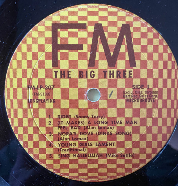 The Big 3 : The Big 3 (LP, Album, Mono, Mon)