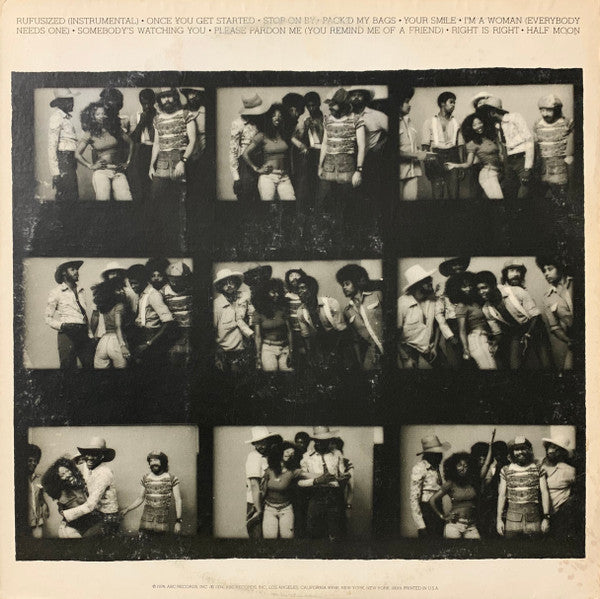Rufus Featuring Chaka Khan* : Rufusized (LP, Album, Pit)