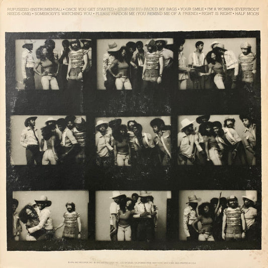Rufus Featuring Chaka Khan* : Rufusized (LP, Album, Pit)