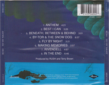 Rush : Fly By Night (CD, Album, RE, RM, RP, Arv)