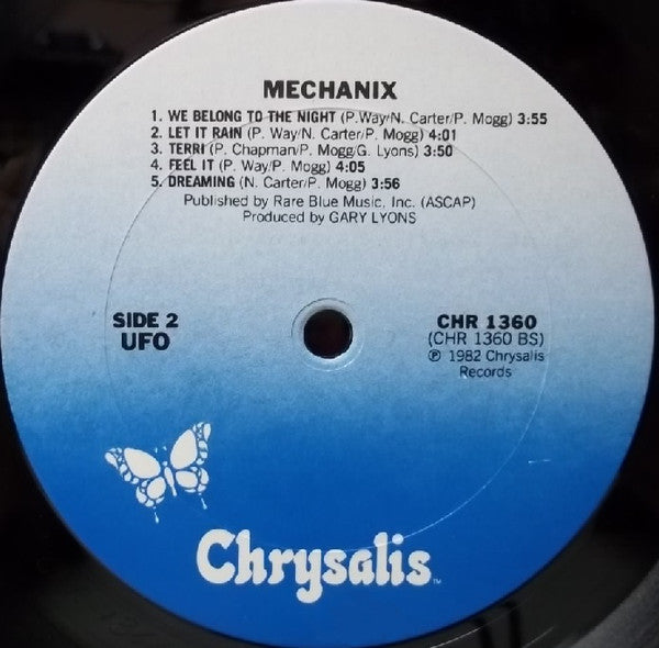 UFO (5) : Mechanix (LP, Album, Ter)