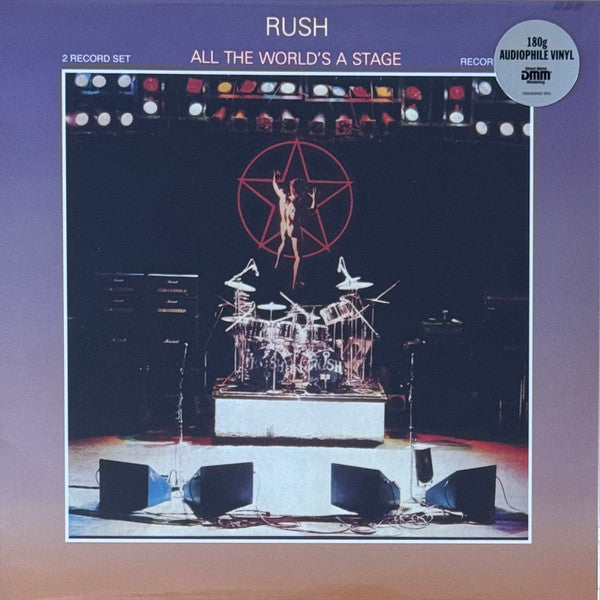 Rush : All The World's A Stage (2xLP, Album, RE, RM, 180)
