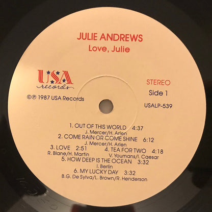 Julie Andrews : Love Julie (LP, Album)