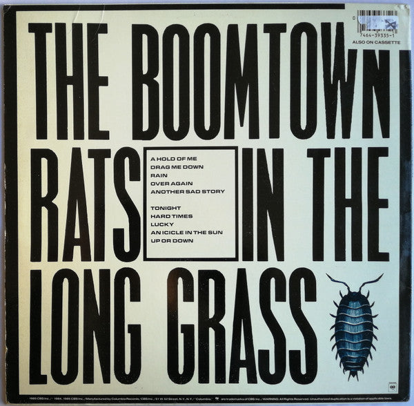 The Boomtown Rats : In The Long Grass (LP, Album, Pit)