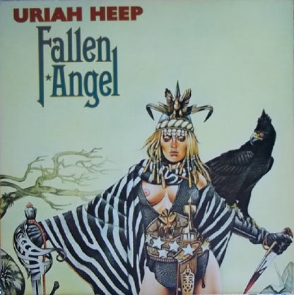 Uriah Heep : Fallen Angel (LP, Album, Pit)