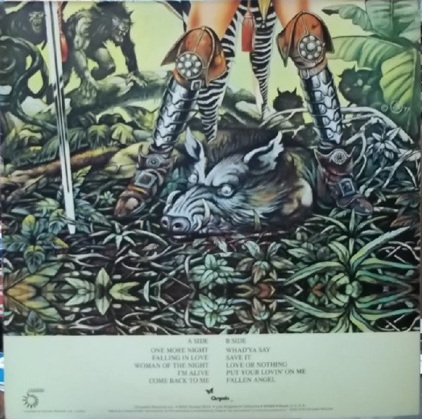 Uriah Heep : Fallen Angel (LP, Album, Pit)