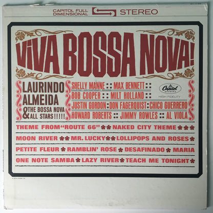 Laurindo Almeida & The Bossa Nova All Stars : Viva Bossa Nova! (LP, Album, Los)