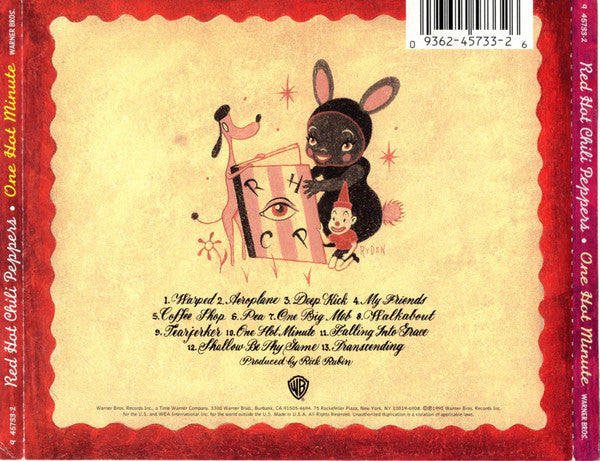 The Red Hot Chili Peppers* : One Hot Minute (CD, Album, RP)