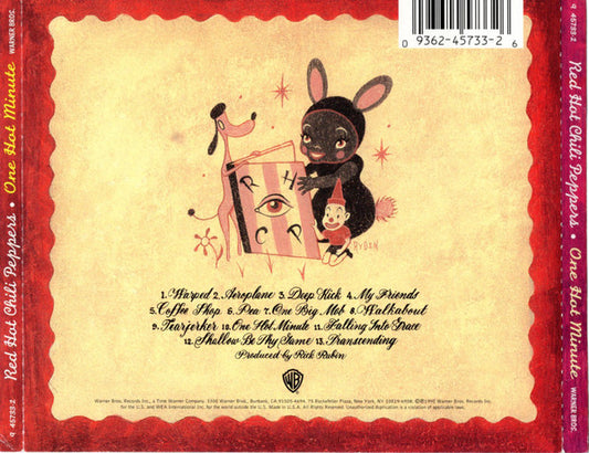 The Red Hot Chili Peppers* : One Hot Minute (CD, Album, RP)