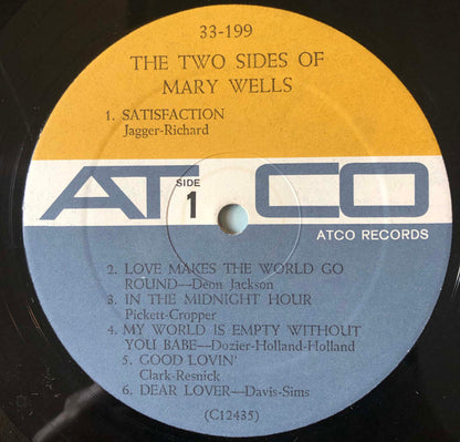 Mary Wells : The Two Sides Of Mary Wells (LP, Mono)