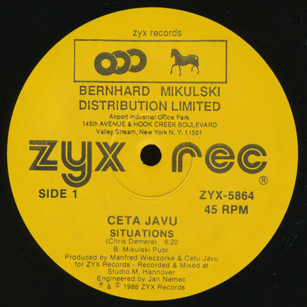 Cetu Javu : Situations (12", Single)