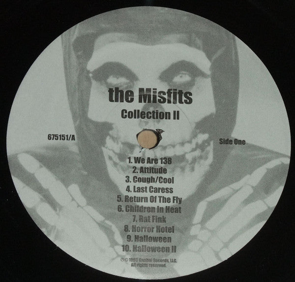 激レア Misfits / Collection II カラー盤 レコード LP 激レア Misfits / Collection II カラー盤 レコード LP 激レア Misfits