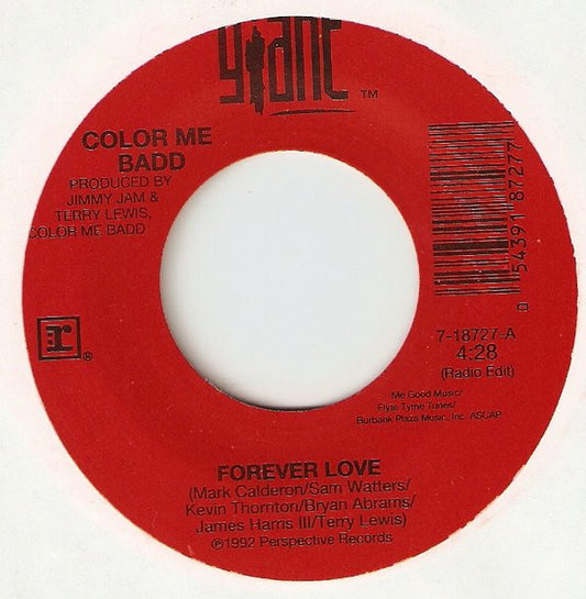 Color Me Badd : Forever Love (7")