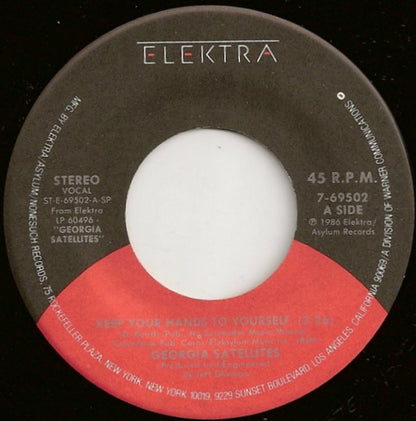Georgia Satellites* : Keep Your Hands To Yourself  (7", SP )
