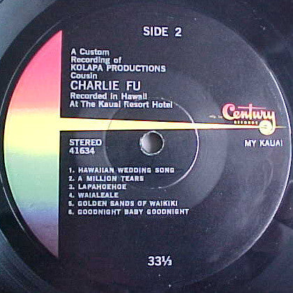 Charlie Fu : My Kauai (LP)