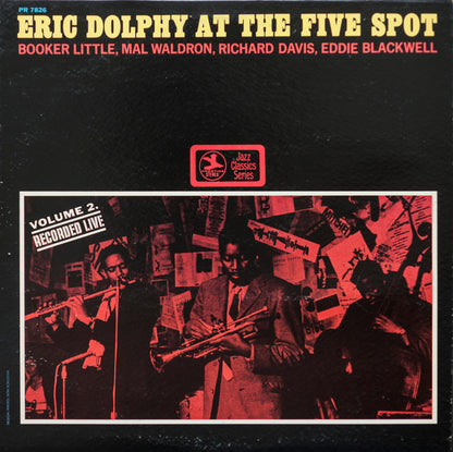 Eric Dolphy : At The Five Spot Volume 2 (LP, Album, RP, Ind)