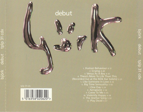 Björk : Debut (CD, Album)