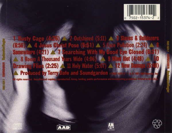 Soundgarden : Badmotorfinger (CD, Album, RE)