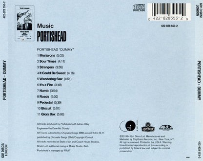 Portishead : Dummy (CD, Album, RP, Son)
