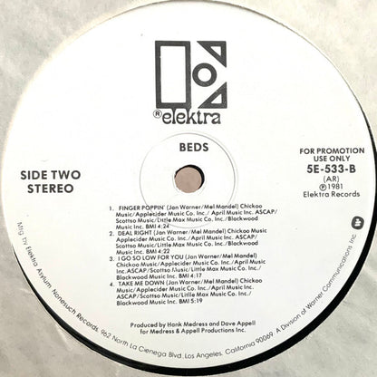 Beds : Beds (LP, Album, Promo)
