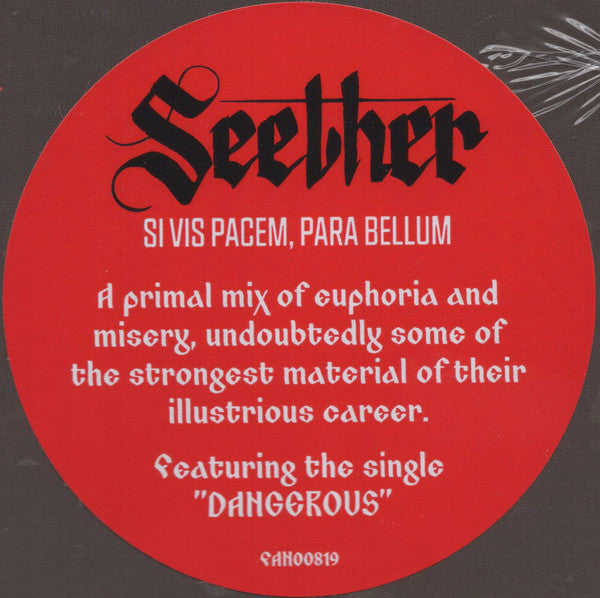 Seether : Si Vis Pacem, Para Bellum (2xLP, Album, Etch)