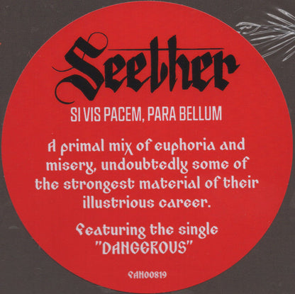 Seether : Si Vis Pacem, Para Bellum (2xLP, Album, Etch)